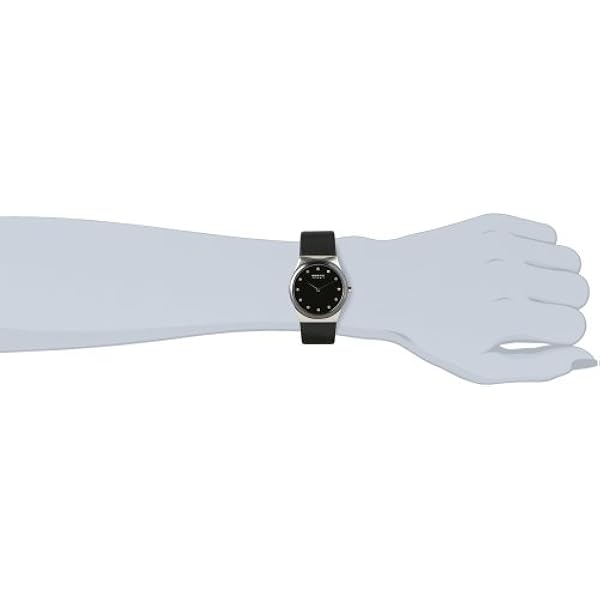 BERING analog kvartsklocka för män med läderrem 32230-442